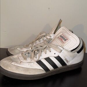 Adidas Samba Classic White and Black Shoes